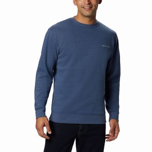 Columbia Hart Mountain™ II Crew Skinna SweatSkjorta Herr Marinblå (DVIQO4295)